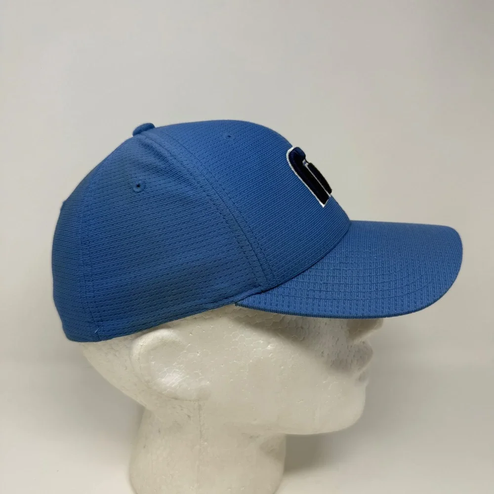TravisMathew Pacific Dunes Blue Flexfit Golf Hat Mens Size XL Embroidered Bandon